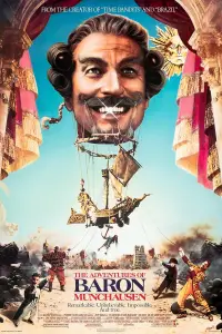 Poster to the movie "The Adventures of Baron Munchausen" #949278