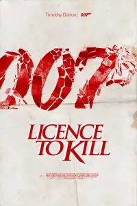 Poster to the movie "Licence to Kill" #891271