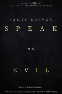 Poster to the movie "Speak No Evil" #934826