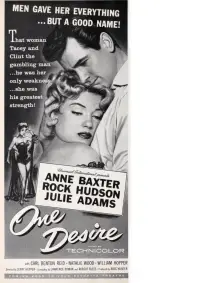 Poster to the movie "One Desire" #1027899