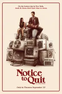 Poster to the movie "Notice to Quit" #1152924