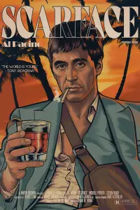 Poster to the movie "Scarface" #690452