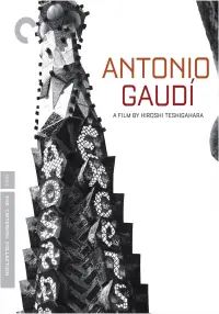 Poster to the movie "Antonio Gaudí" #1011131