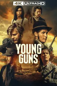 Poster to the movie "Young Guns" #966389