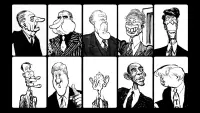 Backdrop to the movie "A Savage Art: The Life & Cartoons of Pat Oliphant" #785214