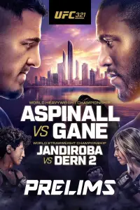 Poster to the movie "UFC 321: Aspinall vs. Gane" #918508