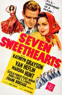 Poster to the movie "Seven Sweethearts" #1092163