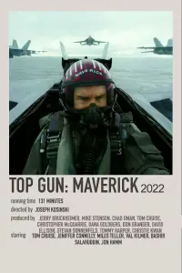 Poster to the movie "Top Gun: Maverick" #801375