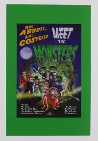 Poster to the movie "Abbott and Costello Meet the Monsters!" #1191441