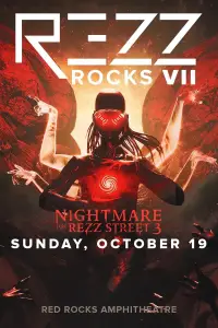 Poster to the movie "REZZ: Nightmare On Rezz Street, Live at Red Rocks Amphitheatre 2025" #1075051