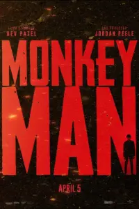 Poster to the movie "Monkey Man" #936311