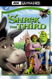 Poster to the movie "Shrek the Third" #923476