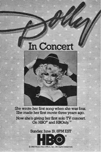 Poster to the movie "Dolly in Concert" #1209718