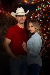 Poster to the movie "A Cowboy Christmas Romance" #887103