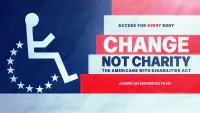 Backdrop to the movie "Change, Not Charity: The Americans with Disabilities Act" #711347