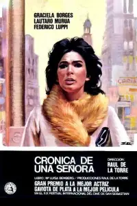 Poster to the movie "Crónica de una señora" #1199421