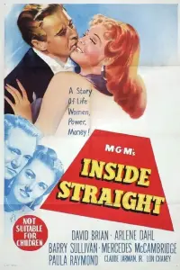 Poster to the movie "Inside Straight" #1130791
