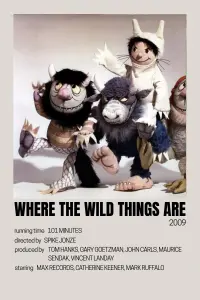 Poster to the movie "Where the Wild Things Are" #727242
