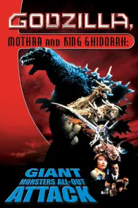 Poster to the movie "Godzilla, Mothra and King Ghidorah: Giant Monsters All-Out Attack" #994016