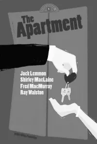 Poster to the movie "The Apartment" #701263