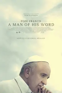 Poster to the movie "Pope Francis: A Man of His Word" #961555