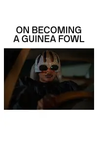 Poster to the movie "On Becoming a Guinea Fowl" #1111751