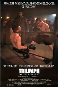 Poster to the movie "Triumph of the Spirit" #980061