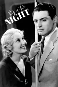 Poster to the movie "This Is the Night" #821254