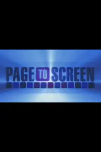 Poster to the movie "Page to Screen: 