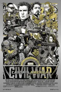 Poster to the movie "Captain America: Civil War" #852785