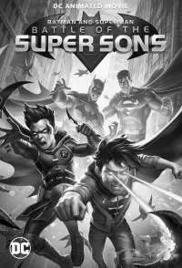 Poster to the movie "Batman and Superman: Battle of the Super Sons" #532682
