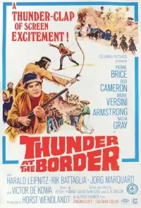 Poster to the movie "Thunder at the Border" #1035659