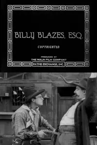 Poster to the movie "Billy Blazes, Esq." #941117