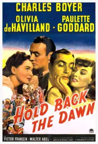 Poster to the movie "Hold Back the Dawn" #1217220