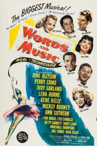 Poster to the movie "Words and Music" #1110519