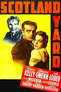 Poster to the movie "Scotland Yard" #1168167