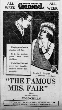 Poster to the movie "The Famous Mrs. Fair" #1199457