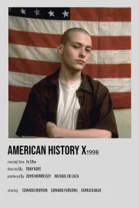 Poster to the movie "American History X" #855477