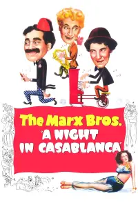 Poster to the movie "A Night in Casablanca" #974066