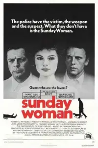 Poster to the movie "The Sunday Woman" #1156832