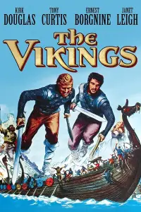 Poster to the movie "The Vikings" #1041086