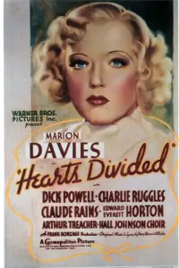 Poster to the movie "Hearts Divided" #1150643
