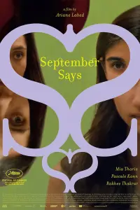 Poster to the movie "September Says" #698286