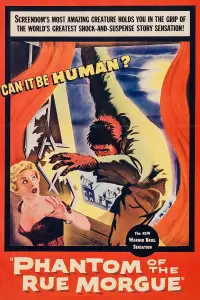 Poster to the movie "Phantom of the Rue Morgue" #1002239