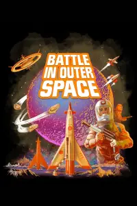 Poster to the movie "Battle in Outer Space" #1116647