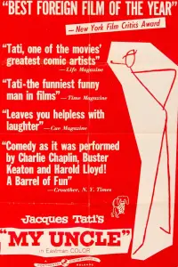 Poster to the movie "Mon Oncle" #1110465