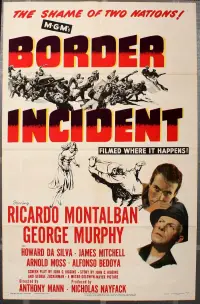 Poster to the movie "Border Incident" #1081292