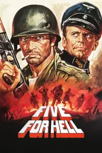 Poster to the movie "Five for Hell" #1116398