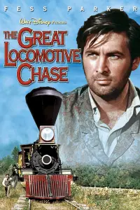 Poster to the movie "The Great Locomotive Chase" #956310