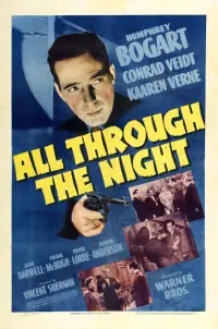 Poster to the movie "All Through the Night" #1163835